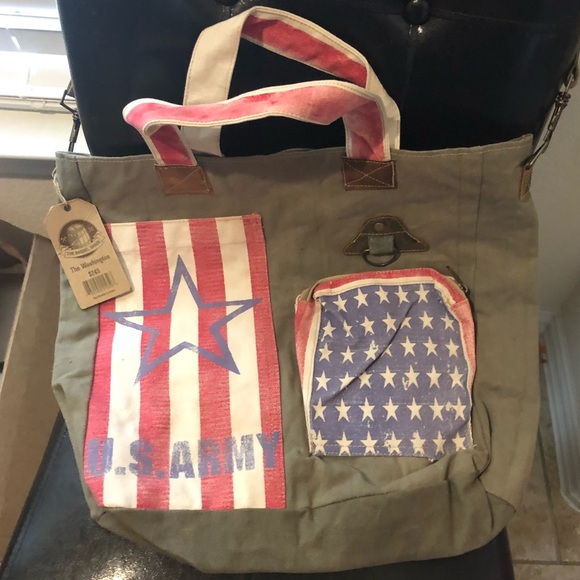 New! Barrel Shack “The Washington” handbag. - Picture 2 of 3